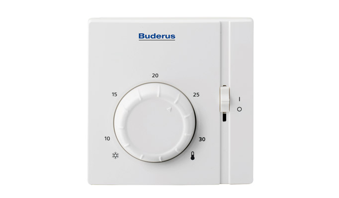 buderus manuel, kablolu oda termostatı