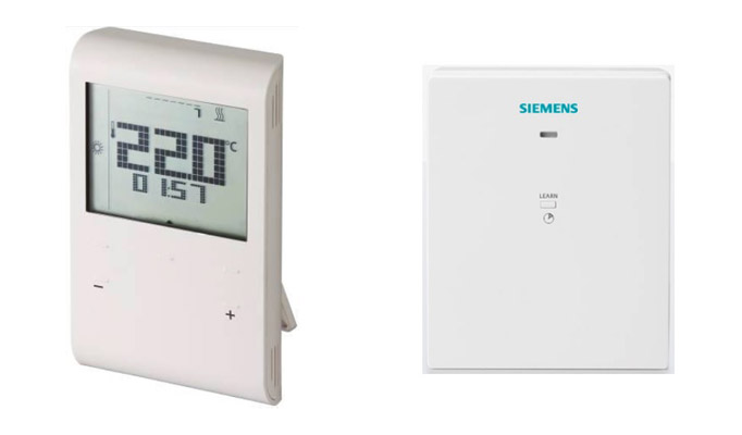 Siemens RDE 100.1 RF Kablosuz, Programlanabilir Oda Termostatı