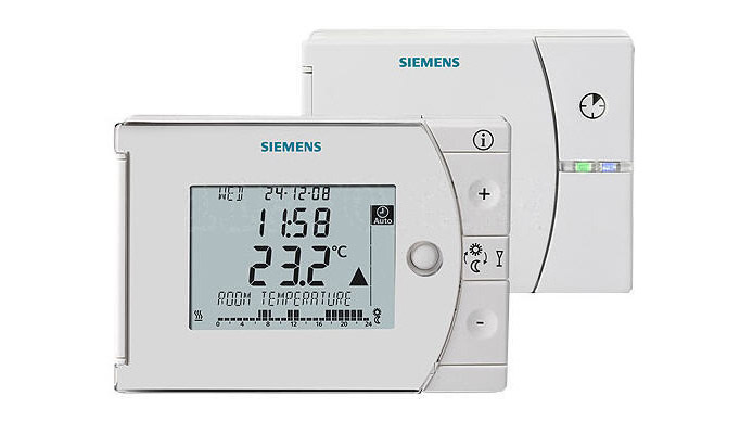 Siemens REV 24 RF Dijital, Progralanabilir, Kablosuz Oda termostatı